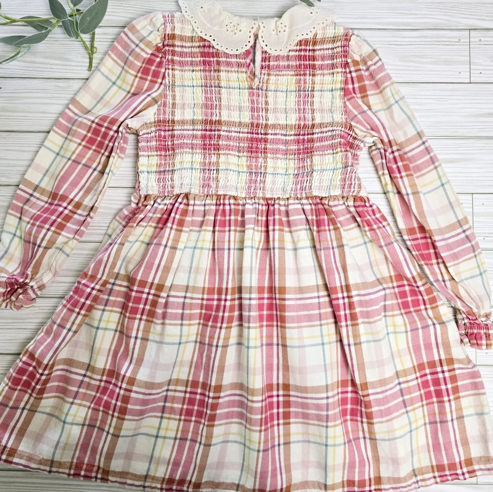 Wonder Nation‎ Toddler Girl Peach Vintage Style Dress-Size 5T - Picture 3 of 7
